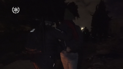 פינוי המבנה בשמעון הצדיק. | דוברות המשטרה