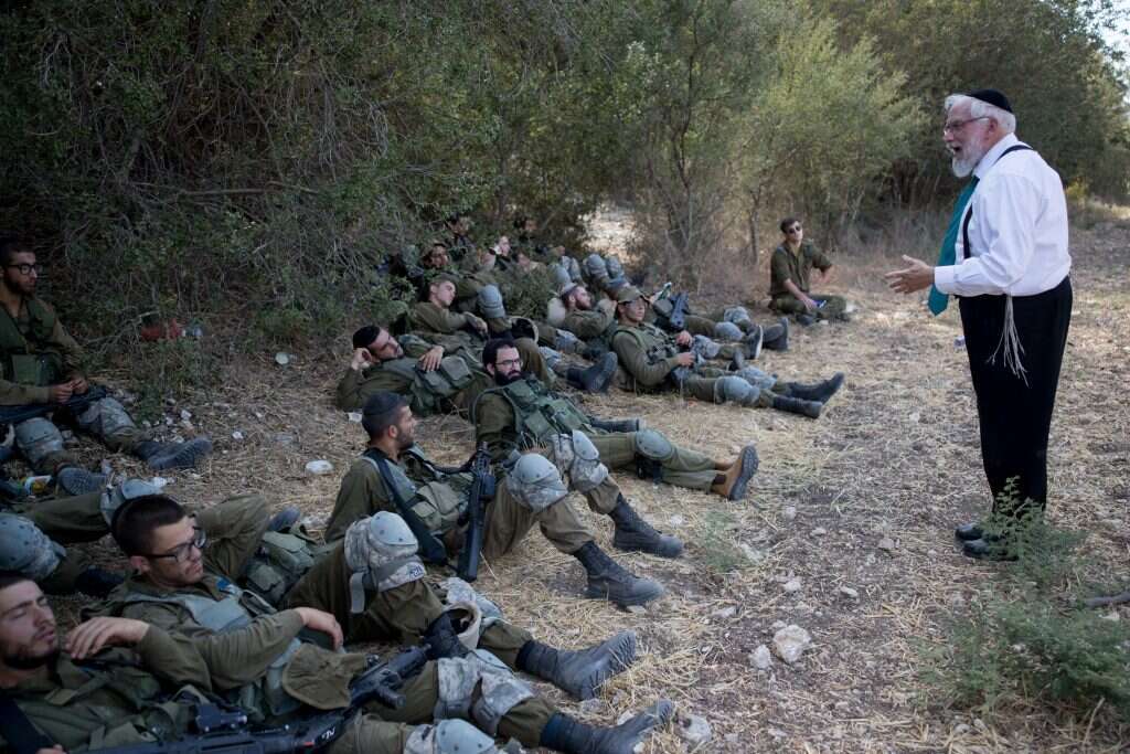חיילים חרדים בחטיבת גבעתי, 2017. | יונתן זינדל, פלאש 90