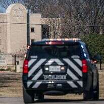בית הכנסת בקוליוויל, בשבת שעברה. | AFP בית הכנסת בקוליוויל, בשבת שעברה. | AFP