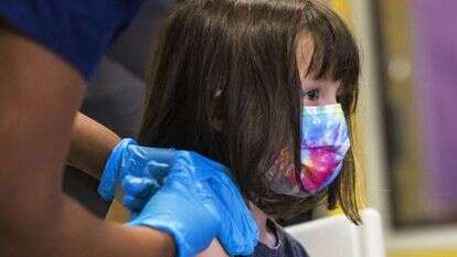 חיסון ילדים. | AFP