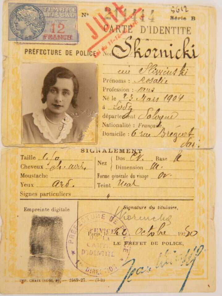 הקונסולית מדברת פולנית. תעודות הזהות של אמה של ארלט: רייזל סקורניצקי היהודייה