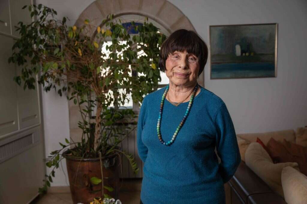 "לילדים בשואה היה אומץ מיוחד". ארלט פולדס־זיסהולץ. | נעם ריבקין־פנטון, פלאש 90