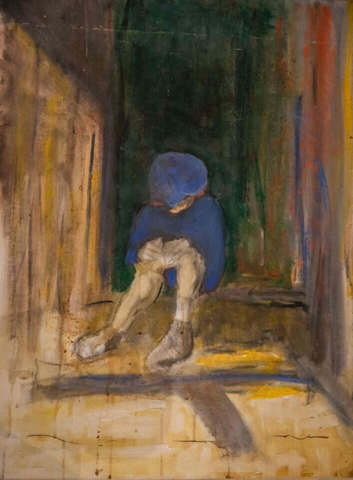 עקור ותלוש. מציוריו של ג'ורג' פולדס שיוצגו השבוע בתערוכה במוזיאון בית לוחמי הגטאות