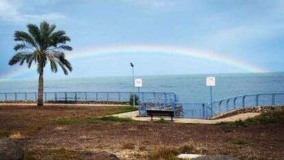 קשת מעל הכינרת, חוף שקמים. | נחום משה, איגוד ערים כינרת קשת מעל הכינרת, חוף שקמים. | נחום משה, איגוד ערים כינרת