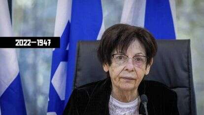 השופטת מרים נאור. | יונתן זינדל פלאש90