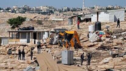 חאן־אל־אחמר. | AFP