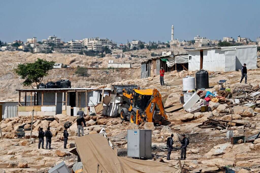 חאן־אל־אחמר. | AFP חאן־אל־אחמר. | AFP