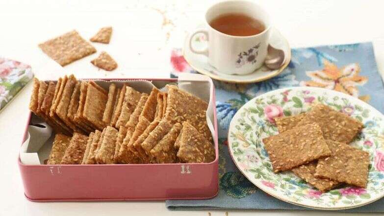 עוגיות בריאות עם קוואקר ופשתן. | אפרת ליכטנשטט