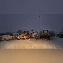עבודות פילוס הכבישים בצפון רמת הגולן. | מועצה אזורית גולן