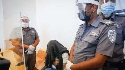 אביעד משה בבית המשפט, אוגוסט 2021. | פלאש90 אביעד משה בבית המשפט, אוגוסט 2021. | פלאש90