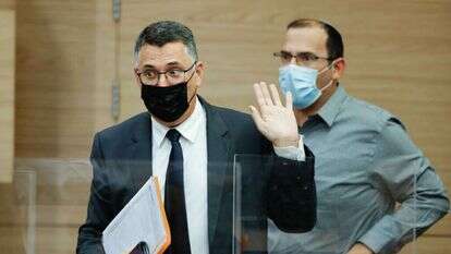 גדעון סער ושמחה רוטמן. | אוליבייה פיטוסי, פלאש 90