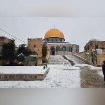 שלג בהר הבית