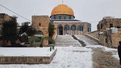 שלג בהר הבית