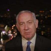 מסך מתוך השידור החי בפייסבוק של יו"ר האופוזיציה, בנימין נתניהו