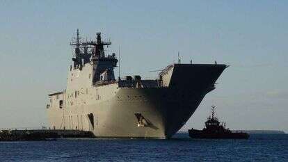 ספינה צבאית. אילוסטרציה. | AFP ספינה צבאית. אילוסטרציה. | AFP