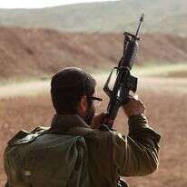 לוחם בגדוד נצח יהודה. | יעקב נאומי/פלאש90