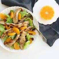 סלט קלמנטינות וחזה עוף. | אפרת ליכטנשטט