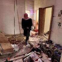 תוצאות ההתקפה של הכוחות המיוחדים של צבא ארה"ב בסוריה. ארכיון. | AFP