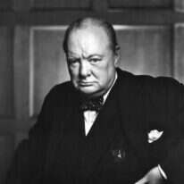 צ'רצ'יל. | יוסף קארש באדיבות ארכיון ספריית קנדה