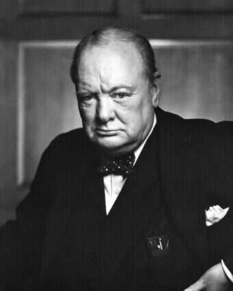 צ'רצ'יל. | יוסף קארש באדיבות ארכיון ספריית קנדה צ'רצ'יל. | יוסף קארש באדיבות ארכיון ספריית קנדה