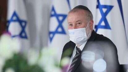 מנדלבליט באירוע הפרידה, השבוע. | דוד ווייל, לע"מ