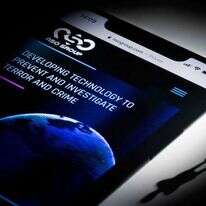 אתר האינטרנט של קבוצת NSO הישראלית הכולל את תוכנת הריגול "פגסוס". | AFP