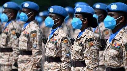 חיילים של האו"ם בלבנון. | AFP