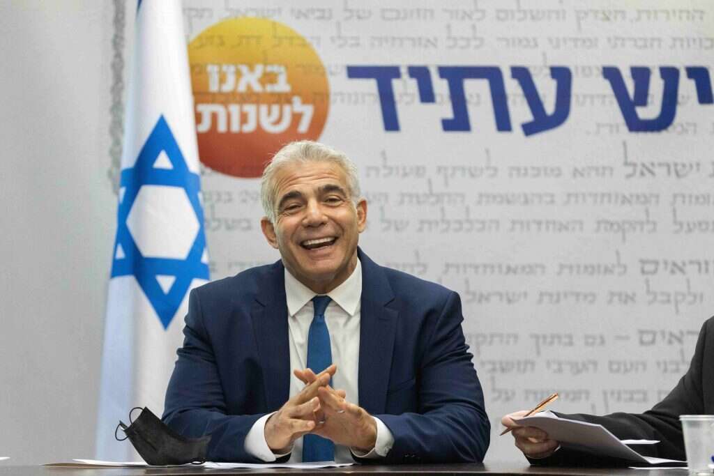 יאיר לפיד. | יונתן זינדל, פלאש 90