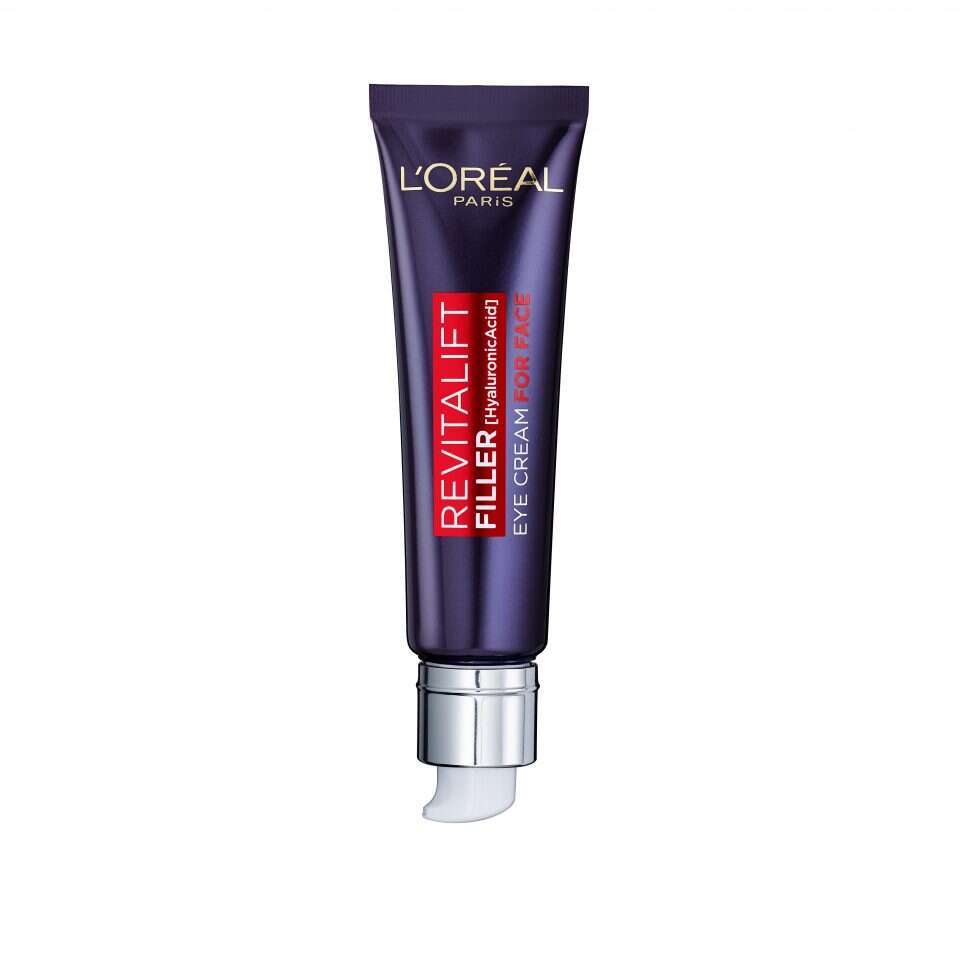 Revitalift filler eye cream for the full face של לוריאל. | יחצ חול
