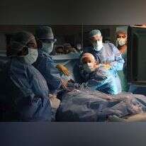 חדר ניתוח בבית חולים הדסה עין כרם. | דוברות הדסה