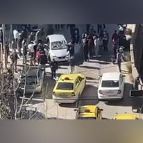 הרכב הירוי של המחבלים בשכם. | מסך מטוויטר