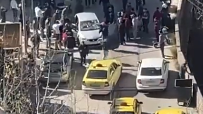 הרכב הירוי של המחבלים בשכם. | מסך מטוויטר