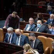 ההצבעה על חוק האזרחות בכנסת, בקריאה הראשונה. | יונתן זינדל, פלאש90