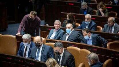 ההצבעה על חוק האזרחות בכנסת, בקריאה הראשונה. | יונתן זינדל, פלאש90