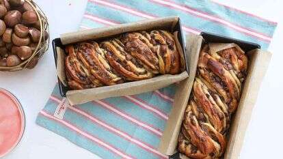 קראנץ שמרים במילוי שוקולד וערמונים. | אפרת ליכטנשטט