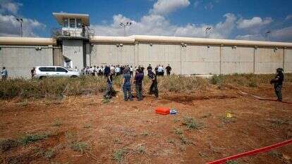 הבריחה מכלא גלבוע. | פלאש 90