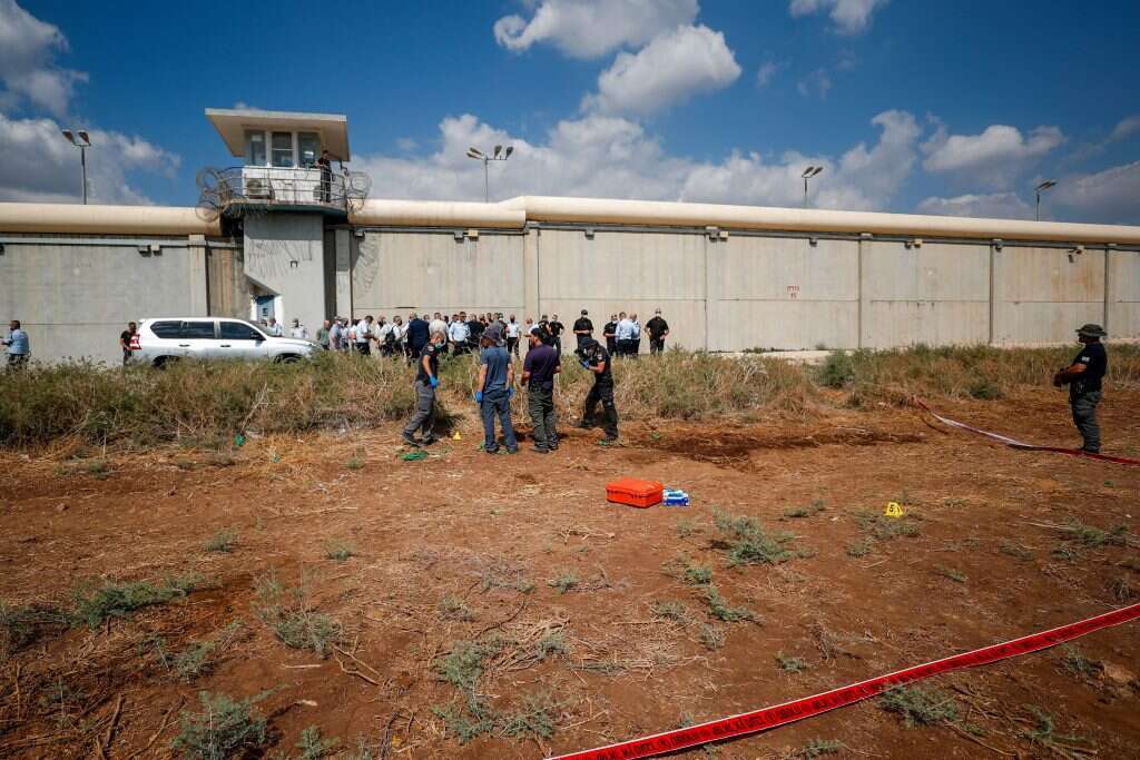 הבריחה מכלא גלבוע. | פלאש 90