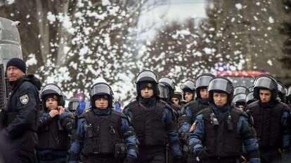 הכוחות באוקראינה מתכוננים. | EPA