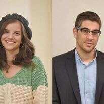 חיים הופרט ונריה שטאובר. | דוברות משרד הבריאות, נווה בן–שמואל