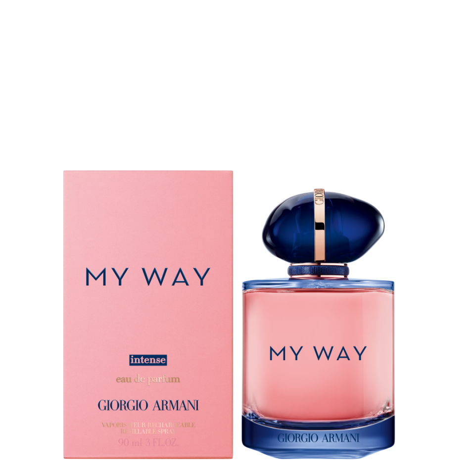 MY WAY INTENSE של ג'ורג'יו ארמני. | יחצ חול MY WAY INTENSE של ג'ורג'יו ארמני. | יחצ חול