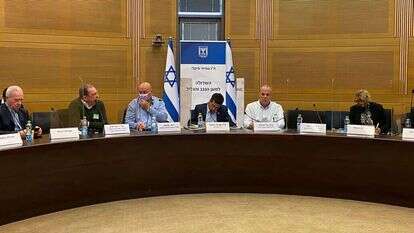 ח"כ עמיחי שקילי בפתח דיון השדולה בראשותה הוא עומד