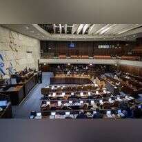 מליאת הכנסת. | יונתן זינדל פלאש90