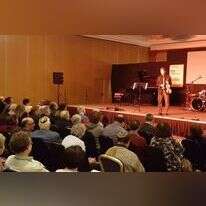 ליאור קמינצקי בכנס "לימוד" באנגליה, הפונה ליהודים מכל הזרמים. | באדיבות משפחת קמינצקי