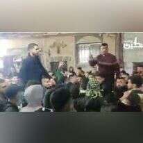 קבלת הפנים של החמאס למחבל המשוחרר. | מסך