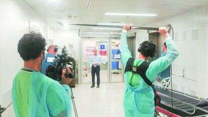 צמוד לציר הזמן. מאחורי הקלעים. | באדיבות המרואיין צמוד לציר הזמן. מאחורי הקלעים. | באדיבות המרואיין