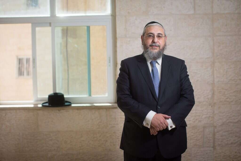 הרב חיים אמסלם. | יונתן זינדל, פלאש 90