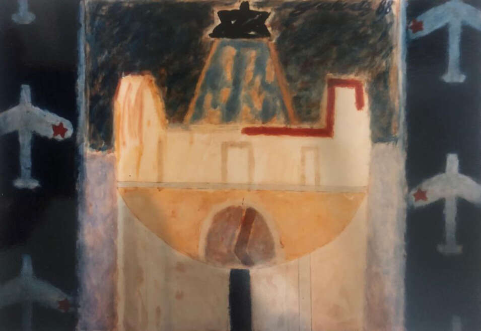 "רומא השלישית". ציור של בוריס יוחביץ "רומא השלישית". ציור של בוריס יוחביץ