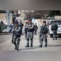 לוחמי מג"ב בשכונת שמעון הצדיק בירושלים. | יונתן זינדל/פלאש90