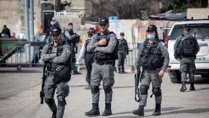 לוחמי מג"ב בשכונת שמעון הצדיק בירושלים. | יונתן זינדל/פלאש90