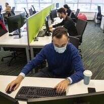 מרכז אבטחת סייבר במוסקבה ביוני. | EPA-EFE